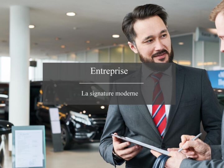 Quand la signature s&rsquo;adapte à l&rsquo;ère du temps