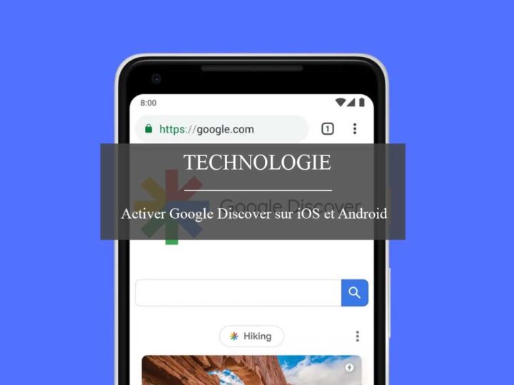 Activer Google Discover sur iOS et Android
