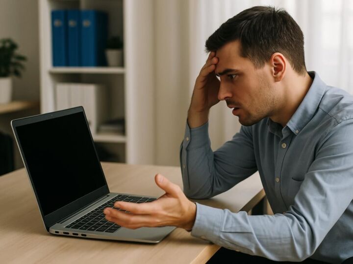 Mon ordinateur portable s&rsquo;allume mais l&rsquo;écran reste noir
