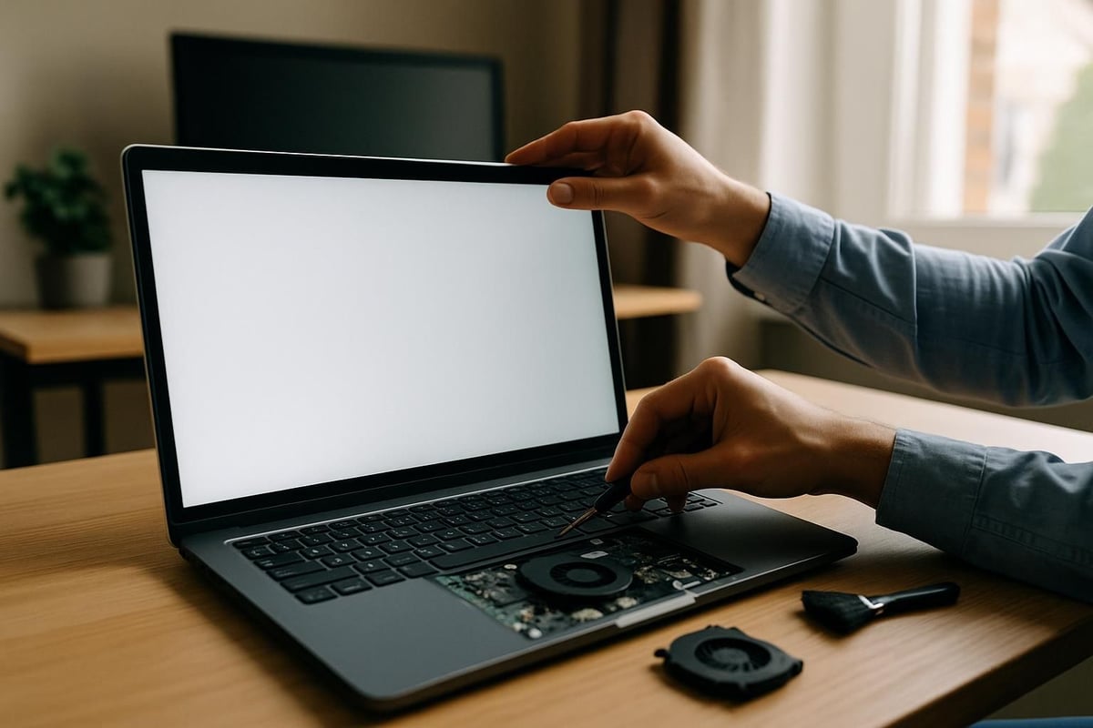 maintenance d'ordinateur portable