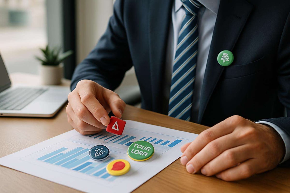 stratégie marketing de pin's