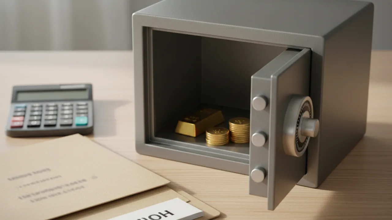 Stockage et assurance de l'or physique à la maison