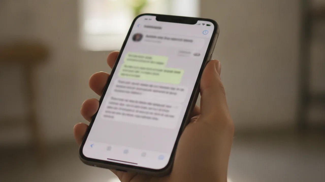 Activer les messages éphémères depuis une conversation WhatsApp