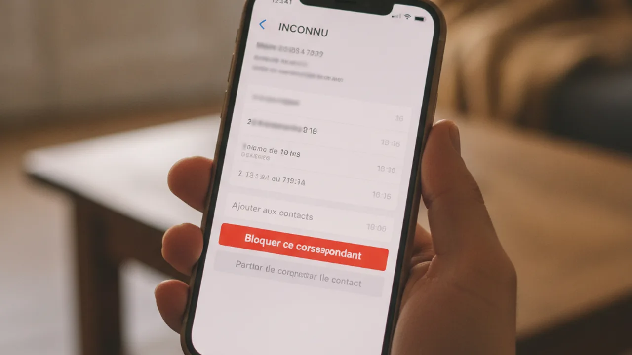 Bloquer un numéro suspect depuis son smartphone