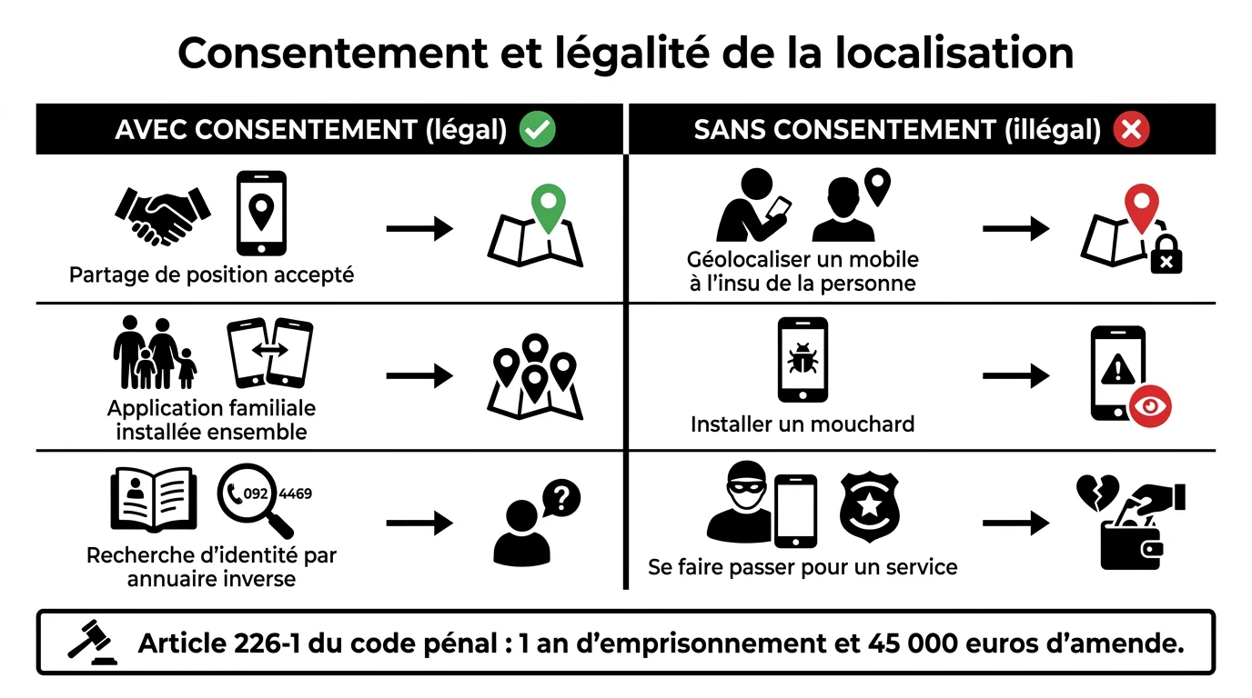 Consentement et legalite : ce qui est autorise ou interdit