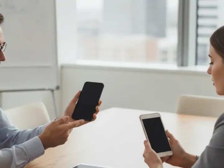 Partager son écran pendant un appel WhatsApp