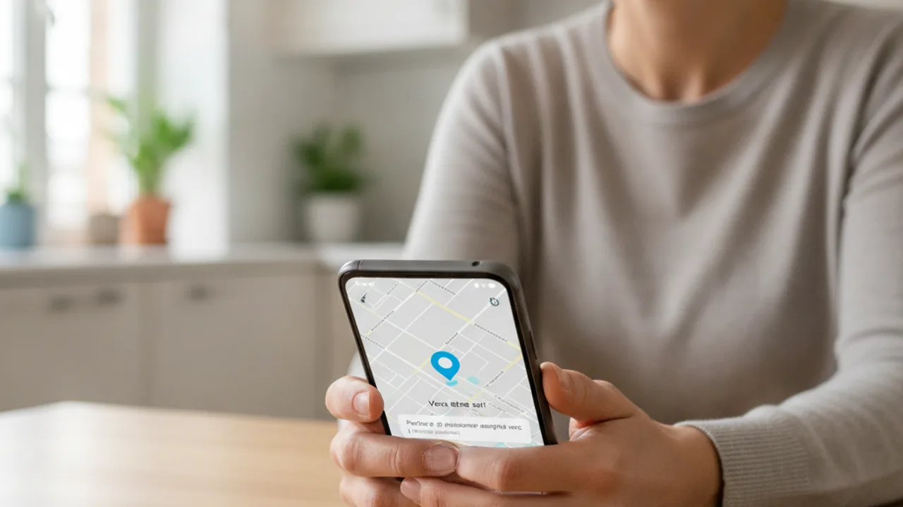 Partager sa position avec un proche depuis un smartphone