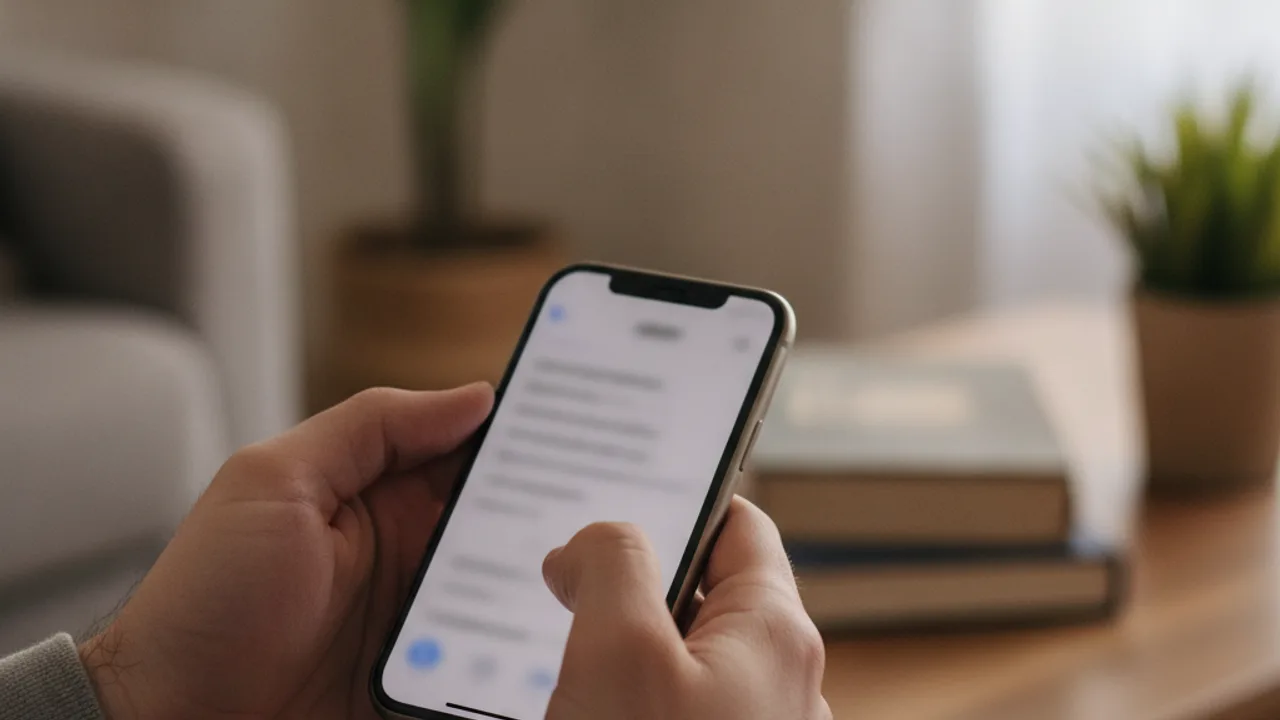 Régler la localisation depuis les Réglages de l'iPhone
